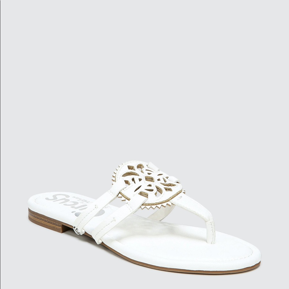 Circus by Sam Edelman White Canyon Thong Sandal - Picture 3 of 9